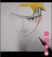 learn to draw naruto and Kakashi capture d'écran 1
