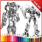 learn to draw robot icône