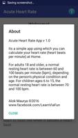 Heart Rate Meter captura de pantalla 3