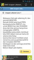 SMS Ucapan Lebaran Terbaru capture d'écran 3