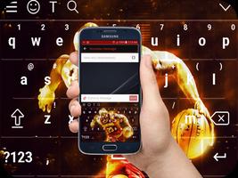 LeBron James Keyboard Themes ảnh chụp màn hình 1