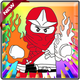 Coloring book for Lego Ninjago Fans أيقونة