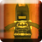 Bat Joker Lego Fighting icône