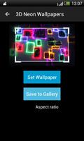 3D Neon HD Wallpapers capture d'écran 3
