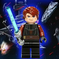 LEGO Star Wars Knight Warrior Games الملصق