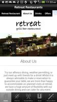 1 Schermata Retreat Restaurant
