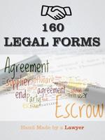 160 Legal Forms ポスター