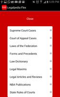 برنامه‌نما Legalpedia Flex عکس از صفحه