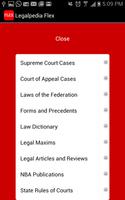 Legalpedia Flex capture d'écran 2