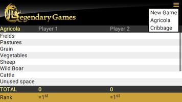 Legendary Score Pad 截圖 2