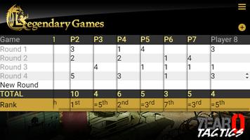 Legendary Score Pad 截圖 3