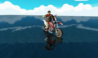 Motocross Pantai Jumping Fun screenshot 3