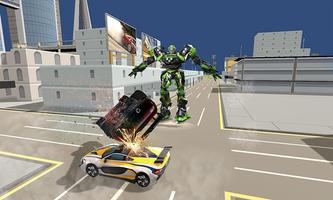 Real Robot Car Transformer Games screenshot 1