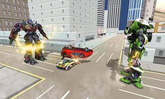 Real Robot Car Transformer Games screenshot 2