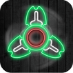 Fidget Spinner Simulator Neon Glow