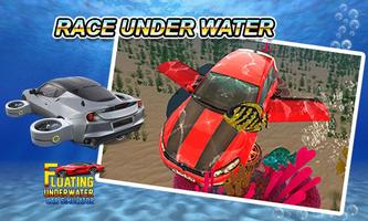 Floating Car Driving 3D: Underwater Games 2018 Ekran Görüntüsü 2