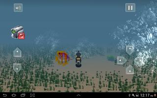 Flying Submarine Bike Racing screenshot 2