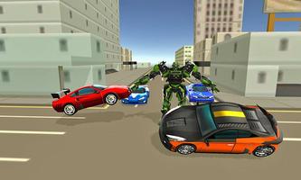 Police Robot Car Battle poster
