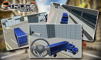 لعبة شاحنة المحاكاة 3D 2016 الملصق