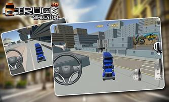 Truck Simulator 3D Game 2016 screenshot 1