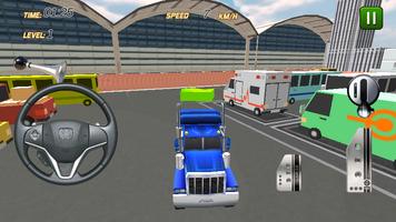 Truck Parking 3D Game Affiche