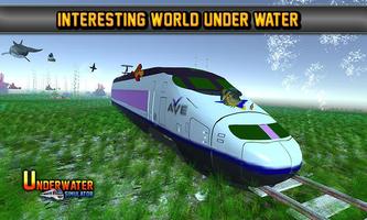 Underwater Train Simulator syot layar 3