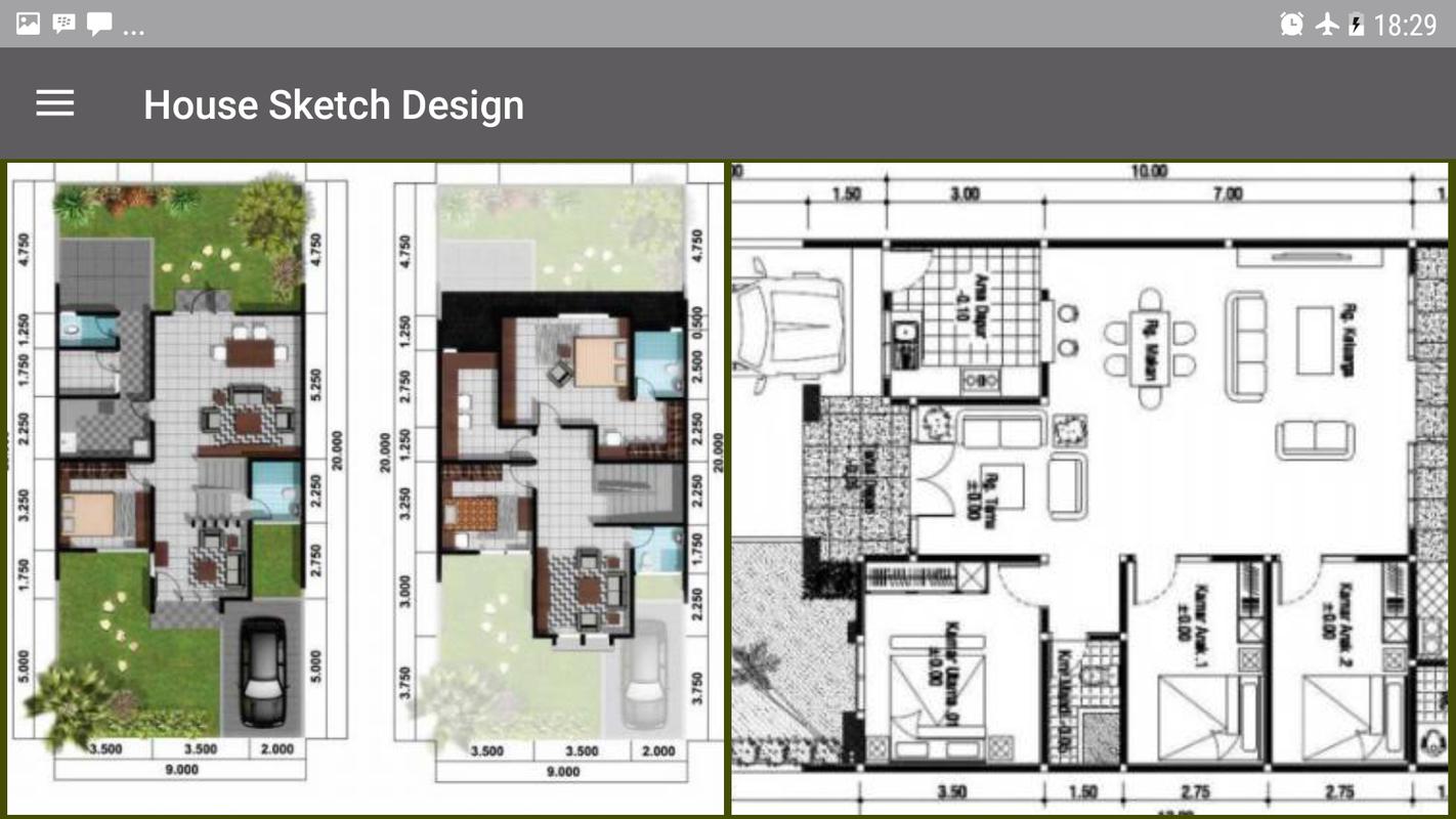 Desain Sketsa Rumah APK Download Gratis Rumah Griya APL Untuk