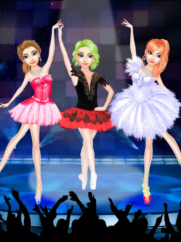 Pretty Ballerina: Makeup Dressup & Dance pour Android - Téléchargez l'APK
