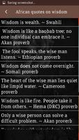 African Proverbs Ekran Görüntüsü 1