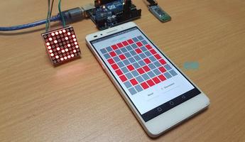 Arduino Bluetooth based 8X8 LED Matrix Controller imagem de tela 1
