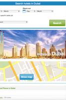 Booking Dubai Hotels Plakat
