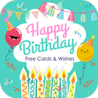 Happy Birthday Card & Wishes icône