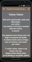 Vicente Fernandez Musics Lyric 截图 1