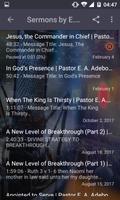 Pastor Enoch Adeboye Audio Teachings Sermons capture d'écran 3