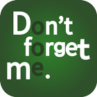 Alert note - Don't forget me アイコン