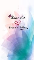 Name Art - Focus n Filter Affiche