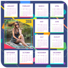 2018 Calendar Photo Frames Zeichen