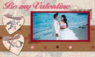 Romantic Photo Frames syot layar 3