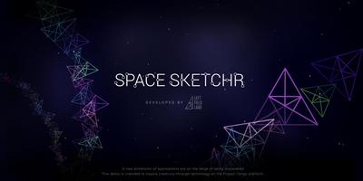 Space Sketchr الملصق