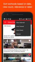 Home Workout Guide for Men; Exercises & fitness capture d'écran 2