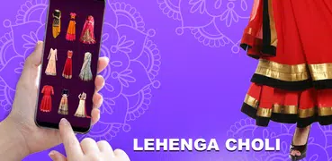 Lehenga Choli Suit Photo Maker