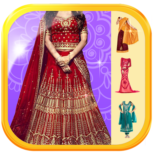 Lehenga Choli Suit Photo Maker