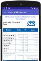 Results for Ontario Lottery capture d'écran 3