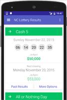 NC Lottery Results 포스터