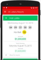 IA Lottery Results screenshot 2