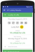 برنامه‌نما KY Lottery Results عکس از صفحه
