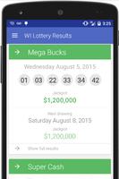 برنامه‌نما WI Lottery Results عکس از صفحه