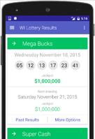 WI Lottery Results Affiche