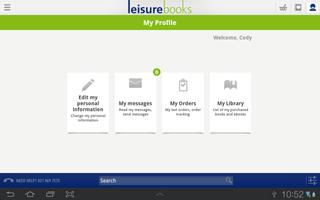 Leisure Books for Tablet اسکرین شاٹ 3