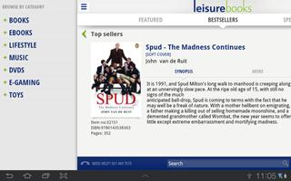 Leisure Books for Tablet screenshot 1